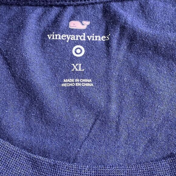 Vineyard Vines for Target Mens T-Shirt XL Blue Every Day Should Feel This Good - Picture 5 of 7